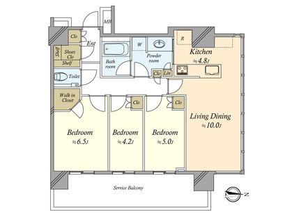 間取図(平面図)