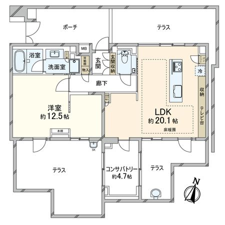 パークホームズ横濱松ヶ丘 間取図(平面図) パークホームズ横濱松ヶ丘 間取図(平面図)