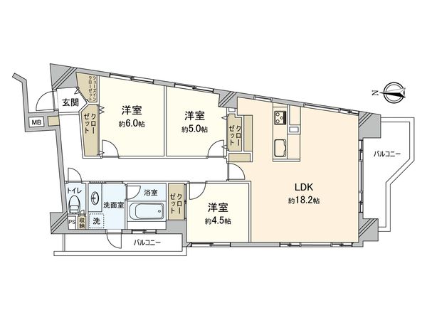 ランドシティ紅葉ヶ丘パークサイド 間取図(平面図) ランドシティ紅葉ヶ丘パークサイド 間取図(平面図)