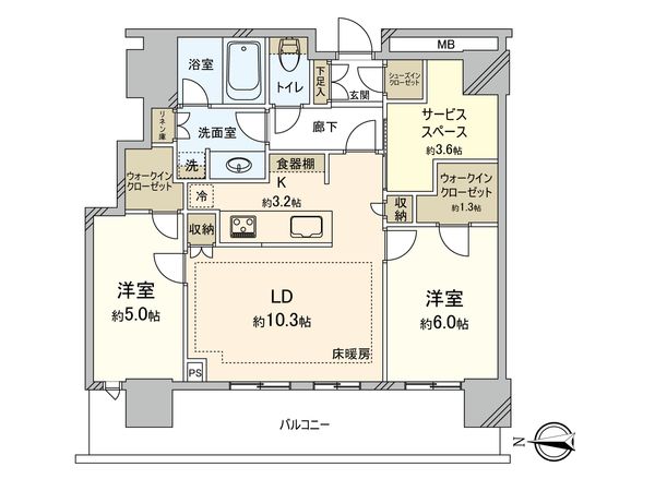 THE YOKOHAMA FRONT TOWER 間取図(平面図) THE YOKOHAMA FRONT TOWER 間取図(平面図)