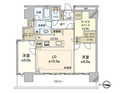 間取図(平面図)