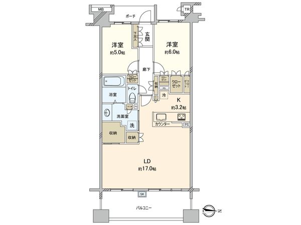 マスターヒルズ横濱 間取図(平面図) 間取図(平面図)