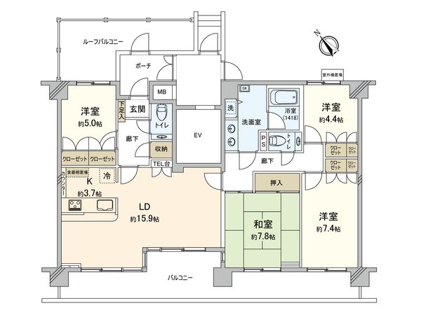 間取図(平面図)