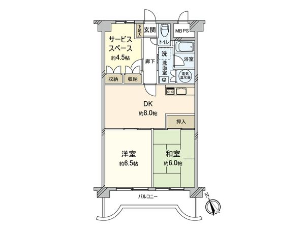 パイロットハウス星川 間取図(平面図) パイロットハウス星川 間取図(平面図)