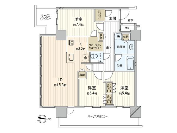 THE YOKOHAMA FRONT TOWER 間取図(平面図) THE YOKOHAMA FRONT TOWER 間取図(平面図)