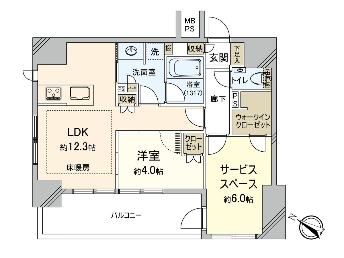 間取図(平面図)