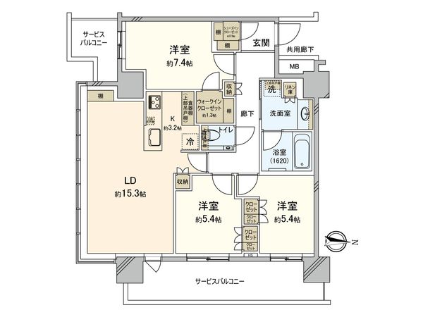 THE YOKOHAMA FRONT TOWER 間取図(平面図) THE YOKOHAMA FRONT TOWER 間取図(平面図)