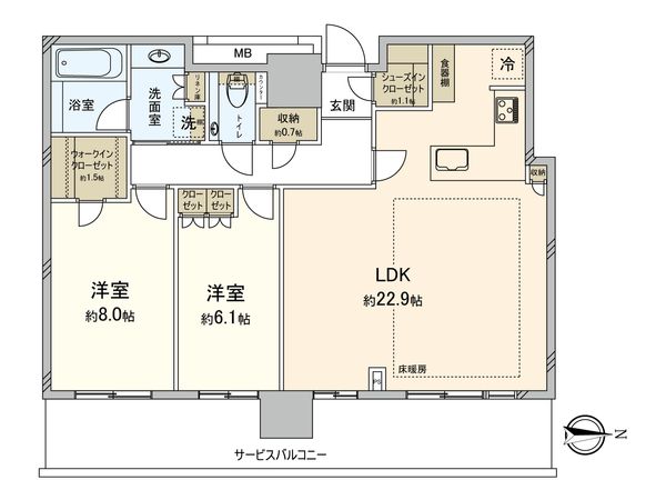 間取図(平面図)