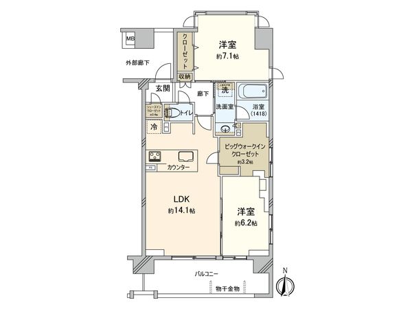 間取図(平面図)