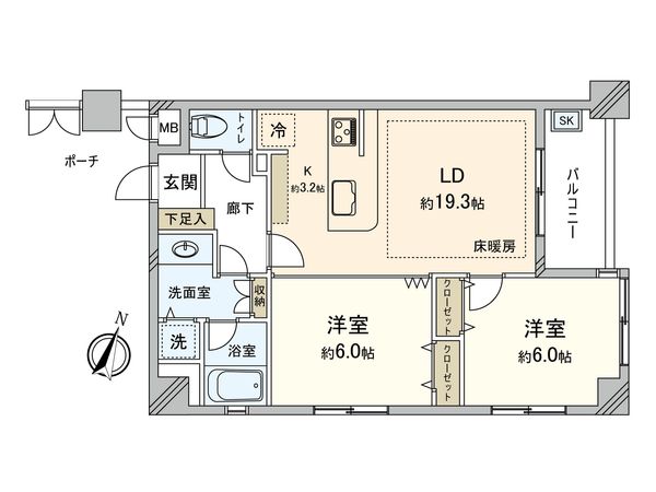 間取図(平面図)