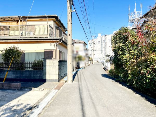 和泉中央南2丁目 土地 前面道路含む外観