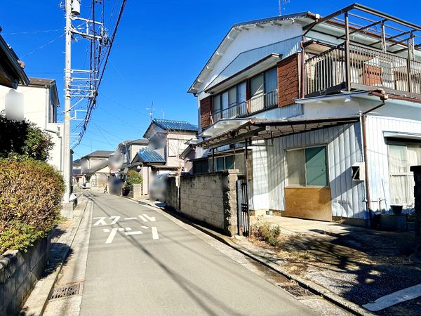 上飯田町 土地 前面道路含む外観 上飯田町 土地 前面道路含む外観
