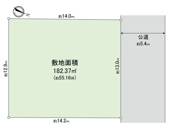 西が岡1丁目(土地) 区画図 西が岡1丁目(土地) 区画図