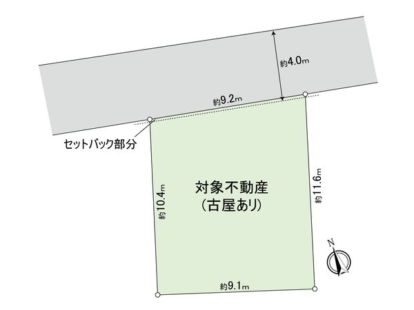 上飯田町(土地) 区画図 上飯田町(土地) 区画図