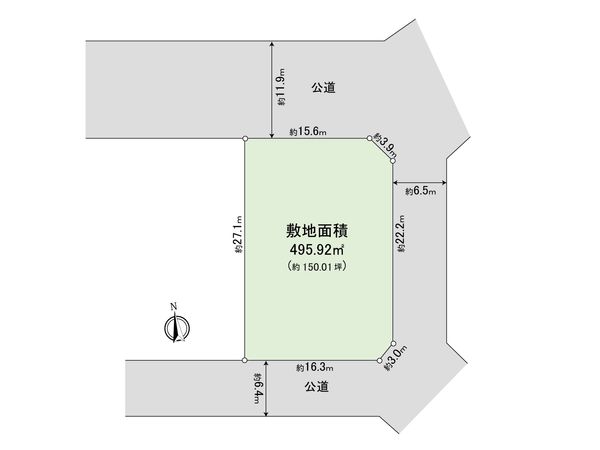 緑園3丁目(土地) 区画図 緑園3丁目(土地) 区画図