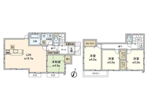 間取図(平面図)