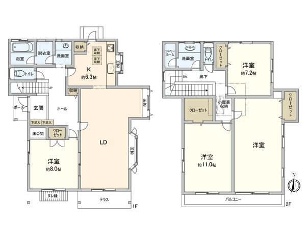 間取図(平面図)