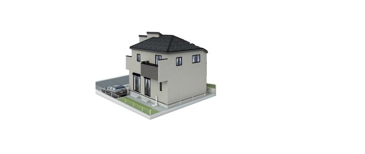 緑園7丁目 新築戸建 3号棟 外観パース図