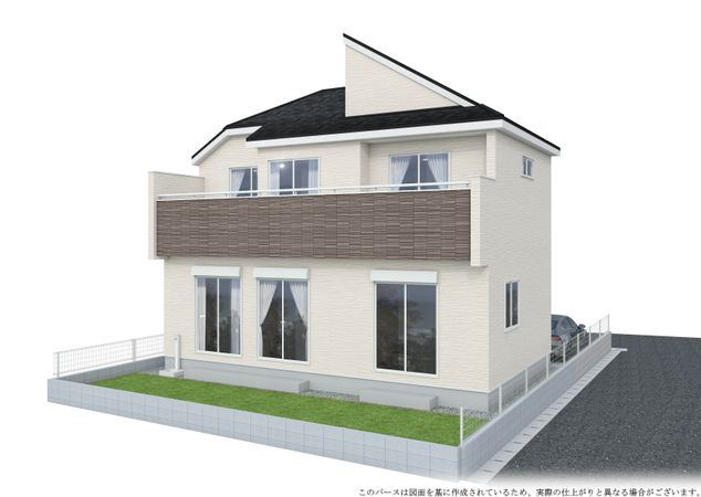 和泉中央北1丁目(新築戸建) 外観パース図