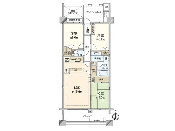 間取図(平面図)