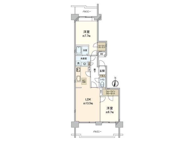間取図(平面図)