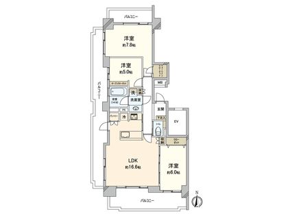 間取図(平面図)