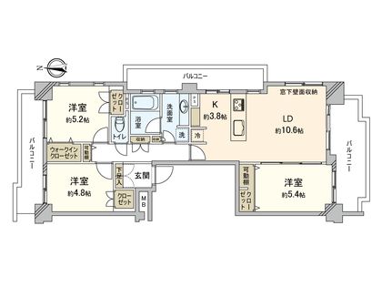 間取図(平面図)
