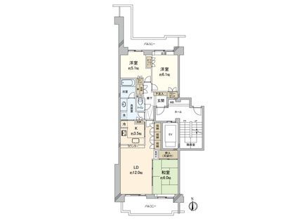 間取図(平面図)