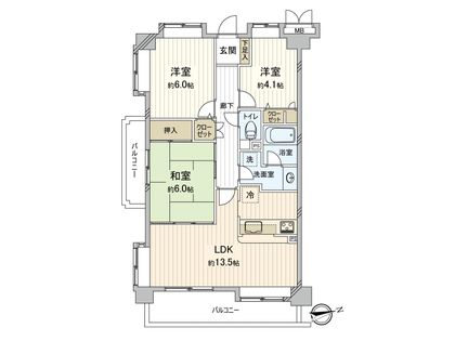 間取図(平面図)