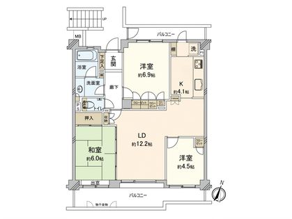 間取図(平面図)