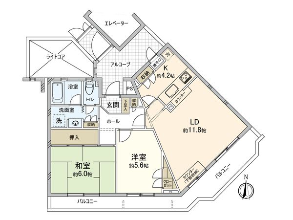 グリーンハイムいずみ野 41号棟 間取図(平面図) グリーンハイムいずみ野 41号棟 間取図(平面図)