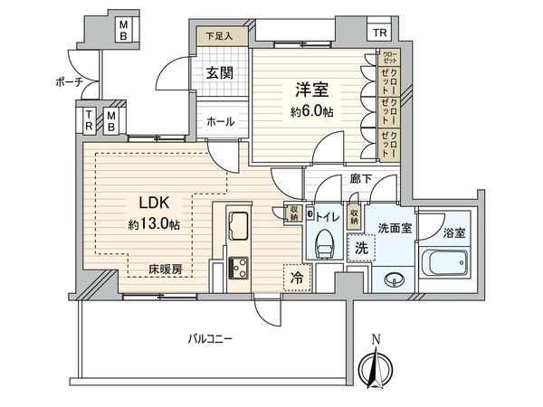 グレーシアステイツ緑園都市 間取図(平面図)