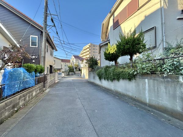 藤沢市善行7丁目 土地 前面道路含む外観 前面道路含む外観