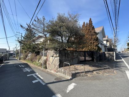 藤沢市辻堂太平台1丁目 土地 前面道路含む外観