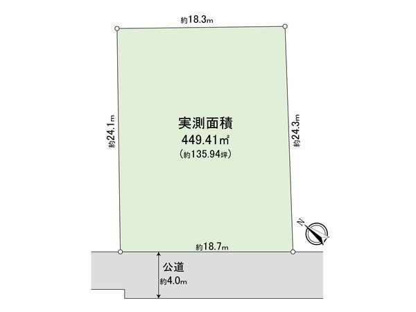 藤沢市片瀬海岸3丁目 土地 区画図 区画図