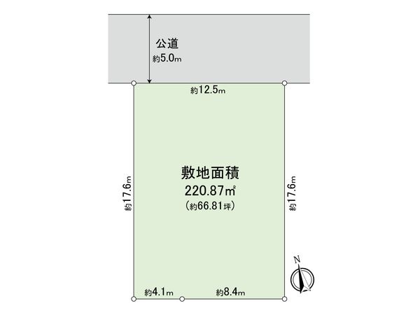 藤沢市片瀬山3丁目 土地 区画図 藤沢市片瀬山3丁目 土地 区画図