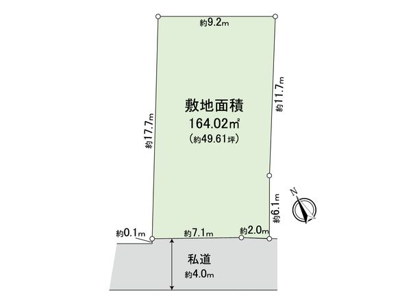 藤沢市鵠沼海岸1丁目 土地 区画図 藤沢市鵠沼海岸1丁目 土地 区画図