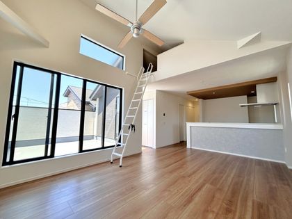 藤沢市片瀬海岸3丁目 新築戸建 1号棟 リビング