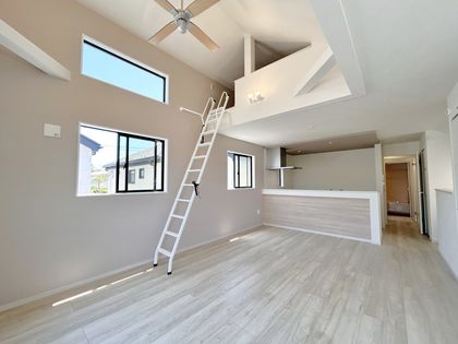 藤沢市片瀬海岸3丁目 新築戸建 3号棟 リビング