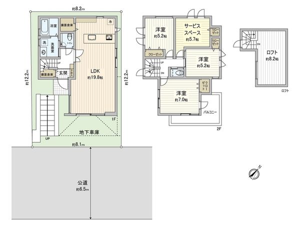 間取図(平面図)