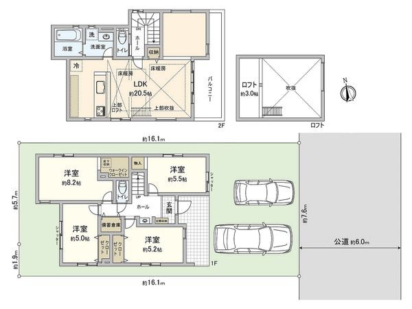 間取図(平面図)