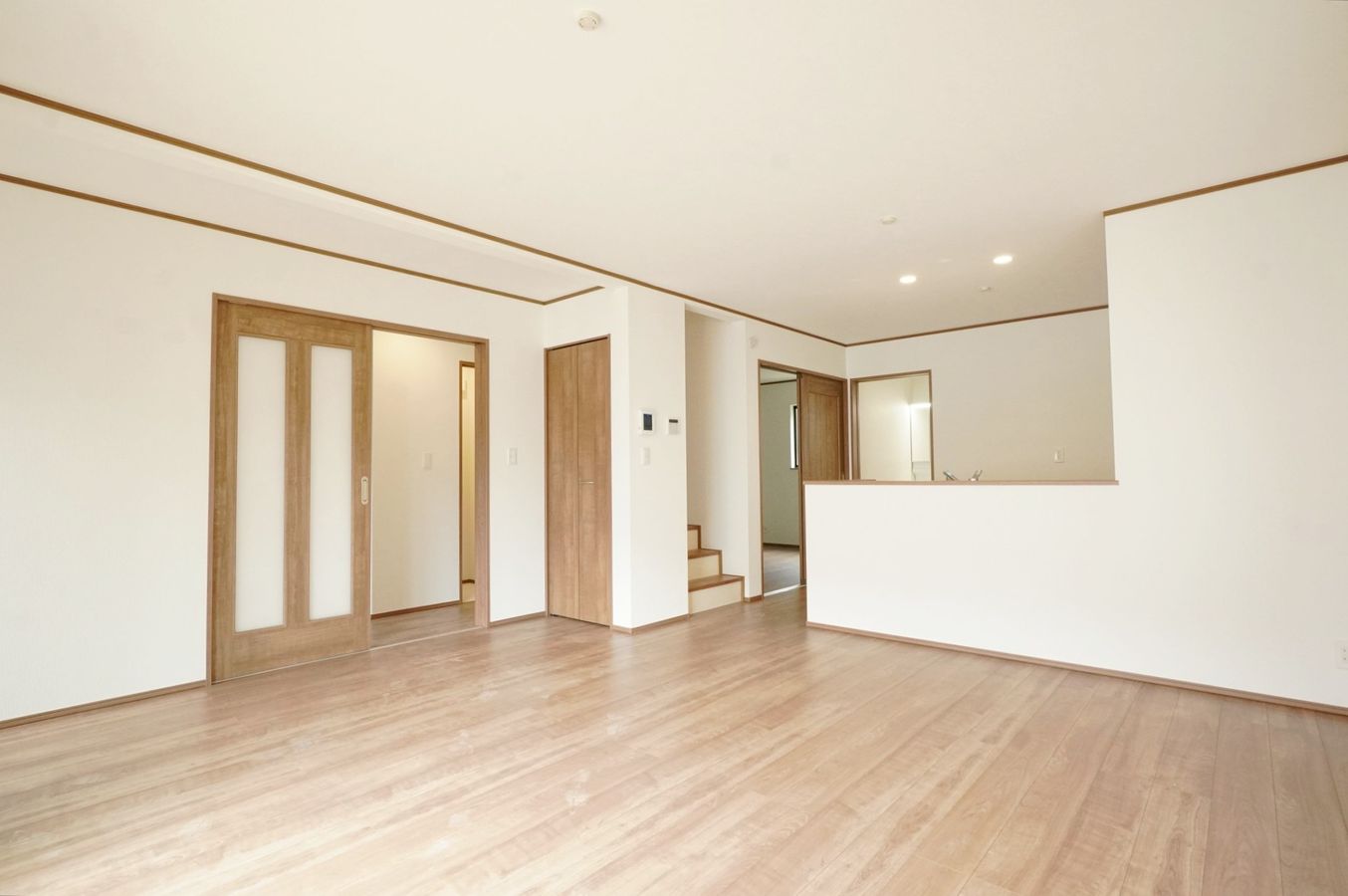 藤沢市鵠沼海岸6丁目 新築戸建 A号棟 リビング リビング