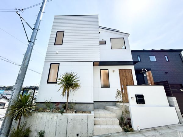藤沢市片瀬4丁目 新築戸建 1号棟 外観 藤沢市片瀬4丁目 新築戸建 1号棟 外観