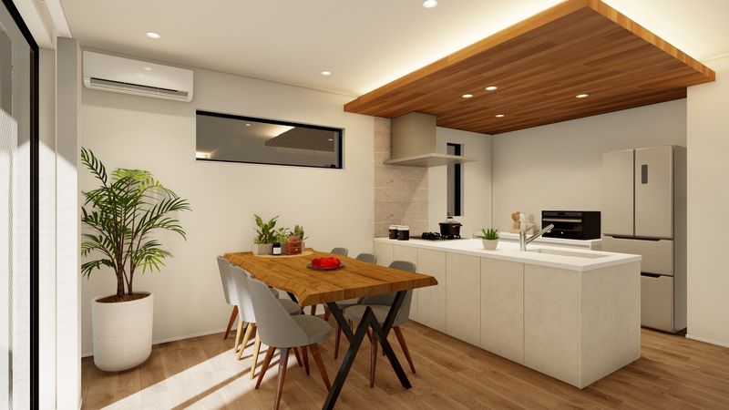 鎌倉市腰越4丁目 新築戸建 B号棟 完成予想図(内観) 鎌倉市腰越4丁目 新築戸建 B号棟 完成予想図(内観)