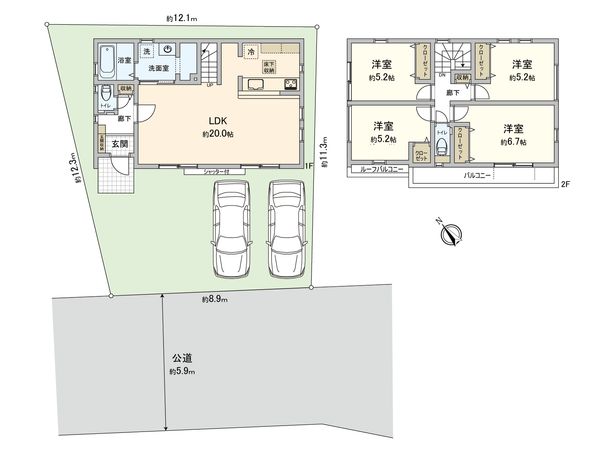 間取図(平面図)