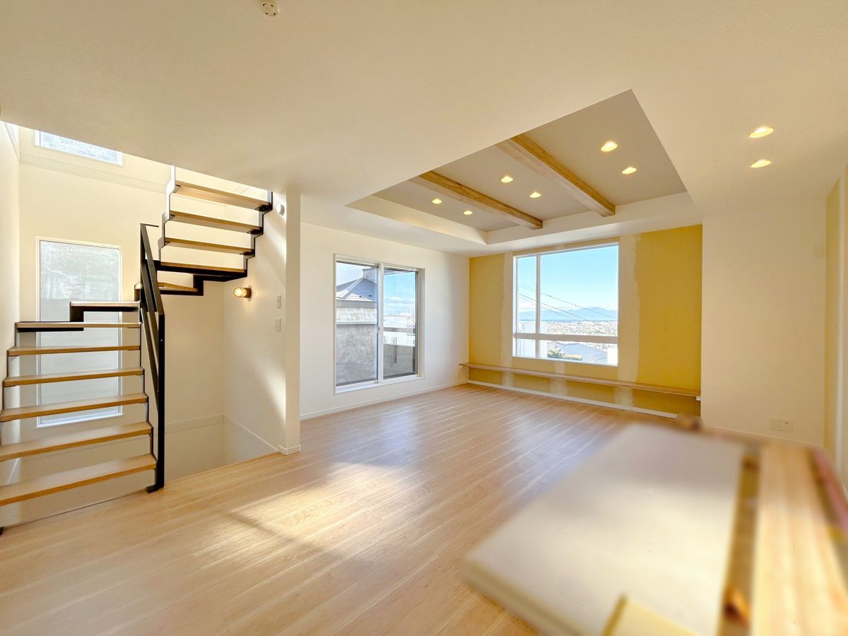 藤沢市片瀬山1丁目 新築戸建 3号棟 リビング リビング