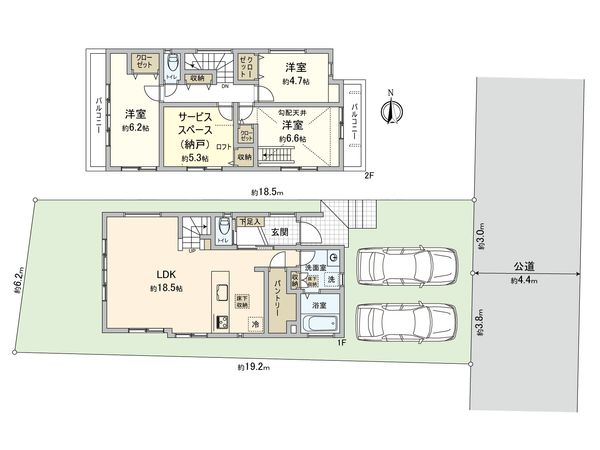間取図(平面図)