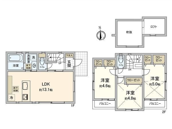 間取図(平面図)