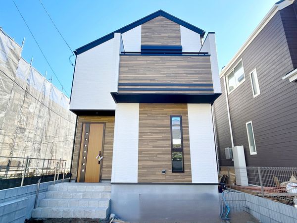 藤沢市鵠沼海岸7丁目 新築戸建 1号棟 外観 藤沢市鵠沼海岸7丁目 新築戸建 1号棟 外観