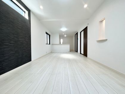 藤沢市鵠沼海岸7丁目 新築戸建 1号棟 リビング